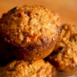 Muffins saveurs variées ( 3 muffins bleuets et 3 muffins festin (pommes-carottes et dattes)