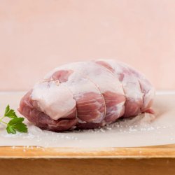Rôti d'épaule désossées de porc biologique
