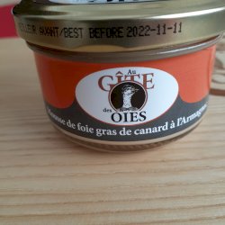 Mousse de foie gras de canard à l'Armagnac